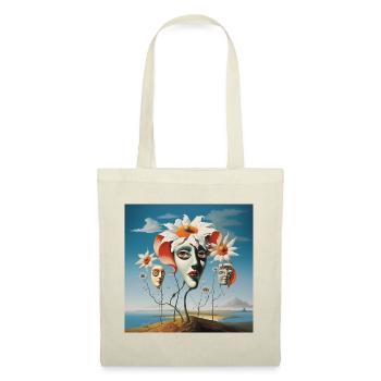 Flower Masks Dream - Tote Bag - red - Front