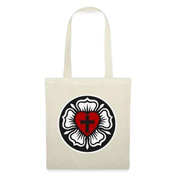 Lutheran Rose - Tote Bag - red - Front