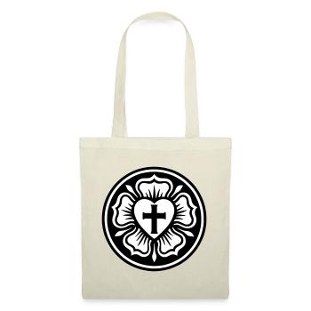 Lutheran Rose - Tote Bag - red - Front