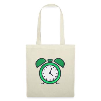 Réveille-matin - Sac en tissu - rouge - Devant