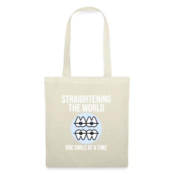 One Smile At A Time Orthodontic Professional  - Tote Bag - red - Front