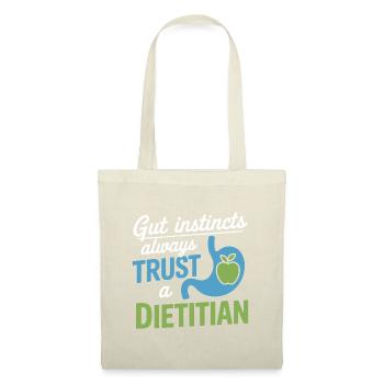 Registered Dietitian Instincts Professional  - Tote Bag - red - Front