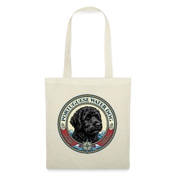 Portuguese Water Dog - Portie - Tote Bag - red - Front