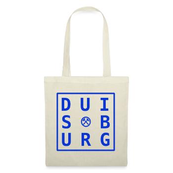 Duisburg Ruhrpott Design Cadeau & Souvenir Bleu - Sac en tissu - rouge - Devant