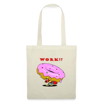 Dessin animé Ouvrière Donut de Fourmi - Sac en tissu - nature - Devant