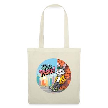Easter Bunny in the city's street art - Tote Bag - red - Front