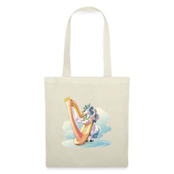 Harfentier sur les nuages - Sac en tissu - rouge - Devant