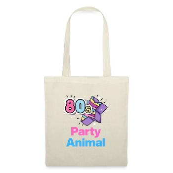 80s Party, Animal – Neon Wild! - Tote Bag - red - Front