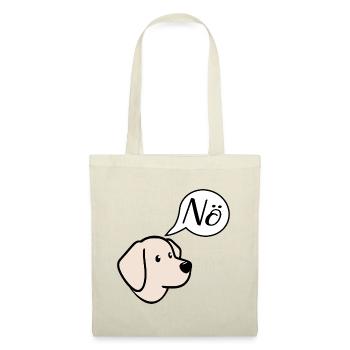 No dogs - Tote Bag - red - Front