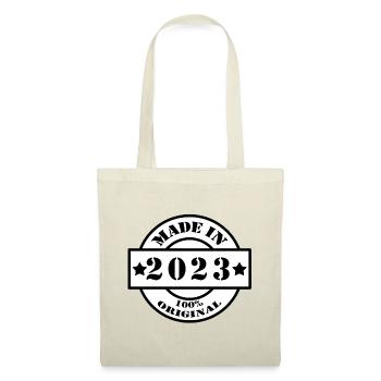 MADE IN 2023 Year of Birth Year of Construction Vintage Gift - Tote Bag - red - Front