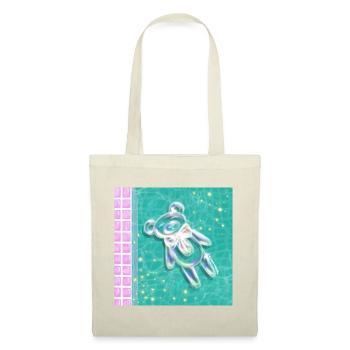 Clean Core Bubble Bear - Tote Bag - red - Front