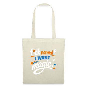 Magic instead of normality: Courageously colourful - Tote Bag - red - Front