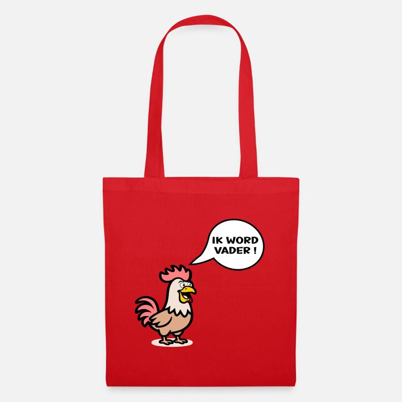 I'm going to be a father - Tote Bag - red