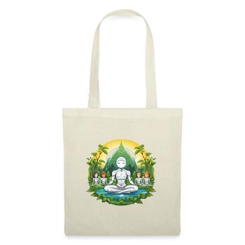 Robotic Meditation in the Circle of Nature - Tote Bag - red - Front