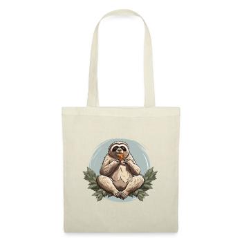 Sloth Snack Zen - Tote Bag - red - Front
