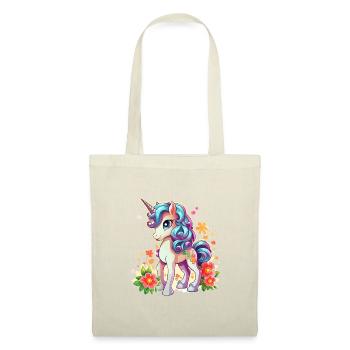 Blossom magic unicorn in spring - Tote Bag - red - Front