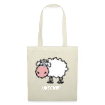 Mouton - Sac en tissu - rouge - Devant