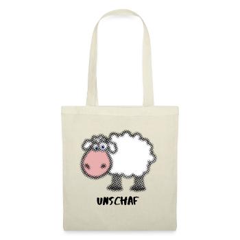 Mouton - Sac en tissu - rouge - Devant
