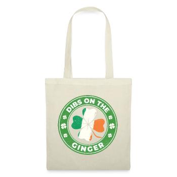 Je choisis le Ginger St Patrick’s Irish - Sac en tissu - rouge - Devant