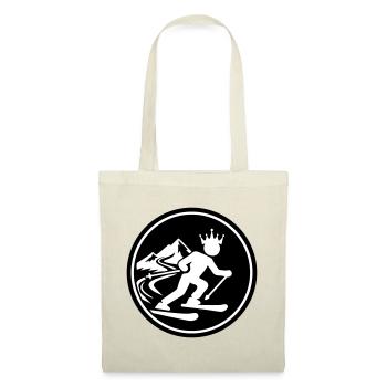 Ski King Skiing - Tote Bag - red - Front