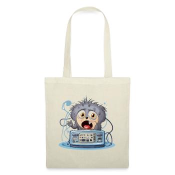 Cuddly Monster Boombox - Tote Bag - red - Front