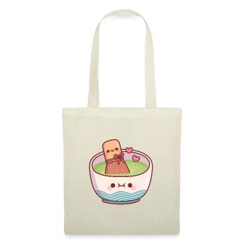 Cute Matcha Tea Bowl And Whisk Valentines Day - Tote Bag - red - Front