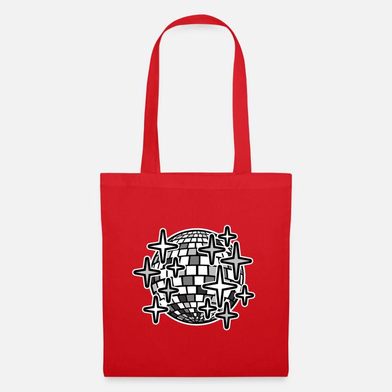 Mirrorball - Tote Bag - red