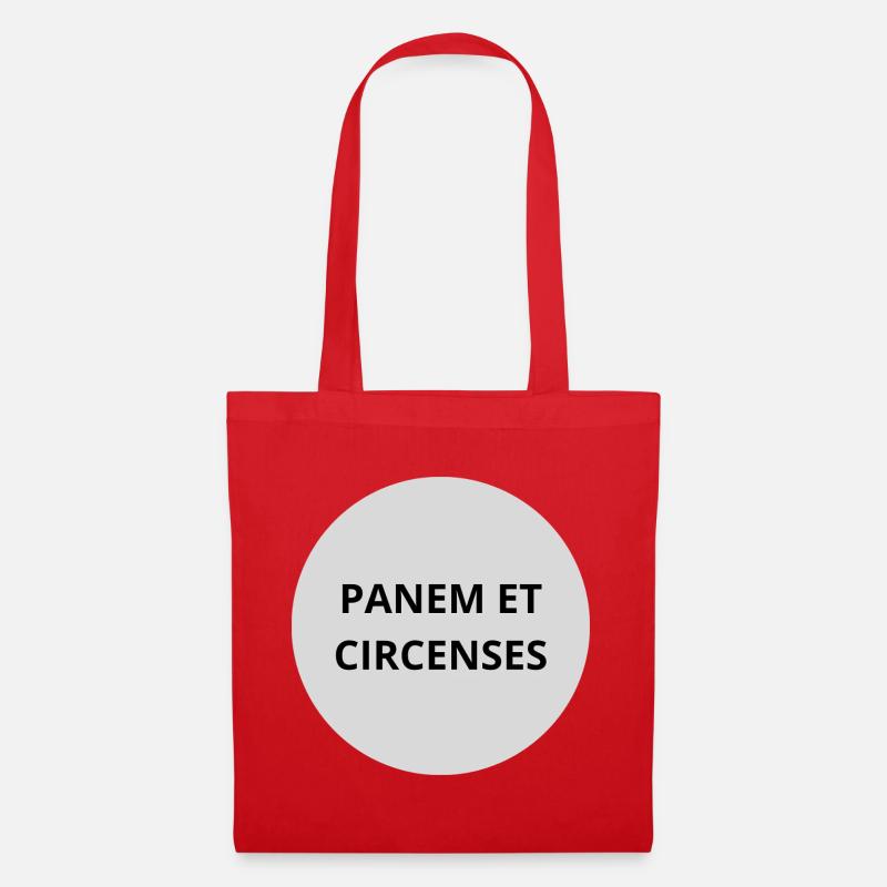 Panem et Circenses - Sac en tissu - rouge