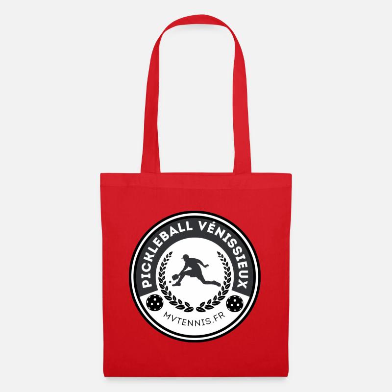 LOGO MVT PICKLEBALL - Sac en tissu - rouge