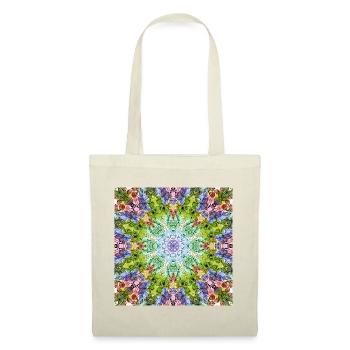 Kaleidoscope Flower Mandala - Tote Bag - red - Front