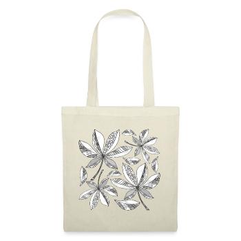leaves - Tote Bag - red - Front