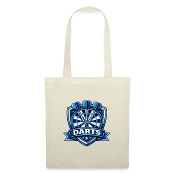 Blue Darts Shield Logo - Tote Bag - red - Front