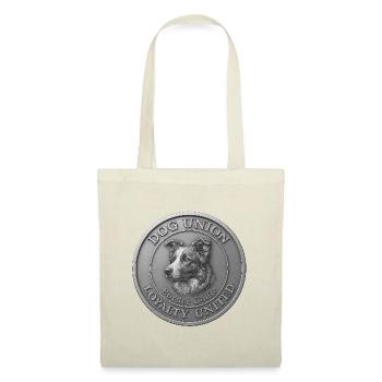 Border Collie – Loyalty United – Dog Union - Sac en tissu - rouge - Devant