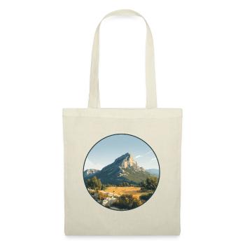 Mont Sainte-Victoire Alpes France - Sac en tissu - rouge - Devant