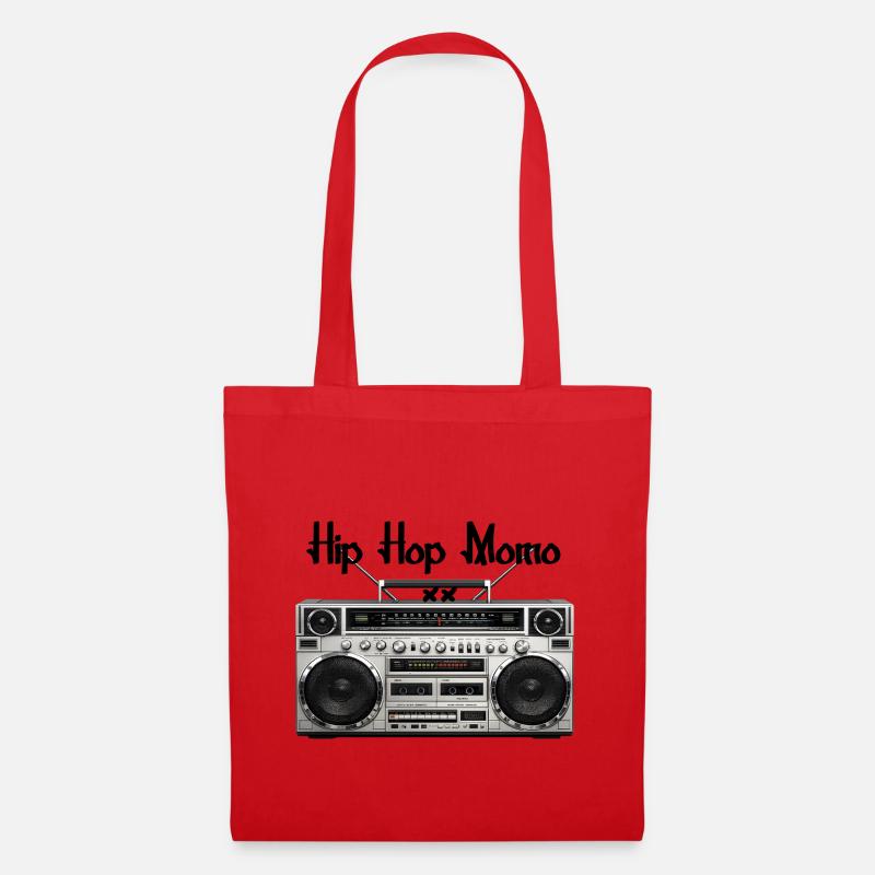 Ghetto Blaster - Tote Bag - red