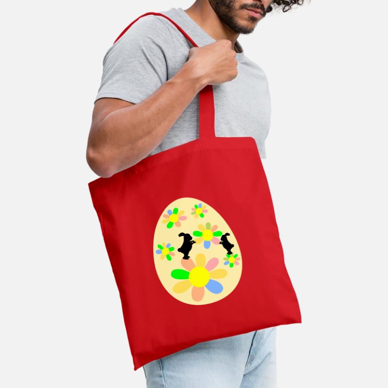 Easter Eggs Easter Bunny Tote Bag