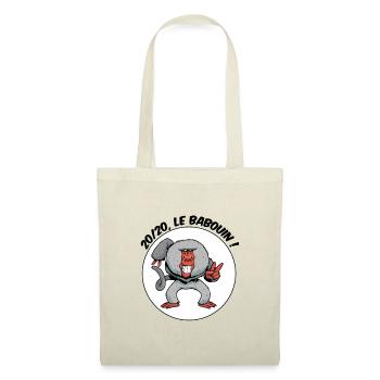20/20, le babouin ! - Sac en tissu - rouge - Devant