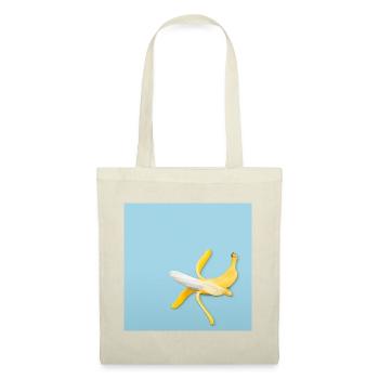 Banana Slip Humour Drôle Décor Minimaliste - Sac en tissu - rouge - Devant