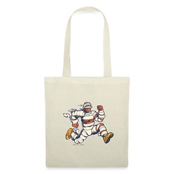 Momie runner - Sac en tissu - rouge - Devant