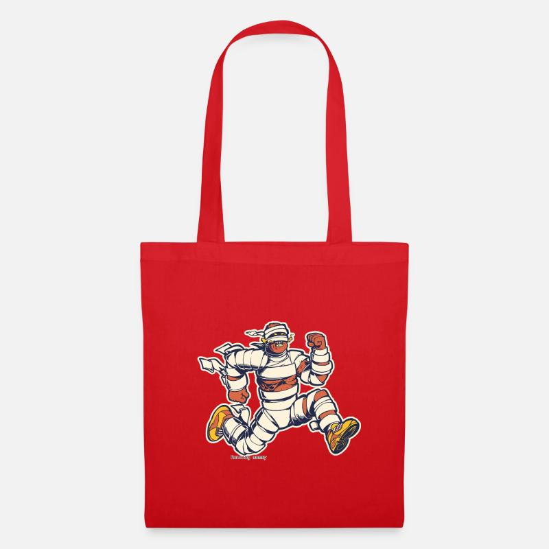Mummy runner - Tote Bag - red