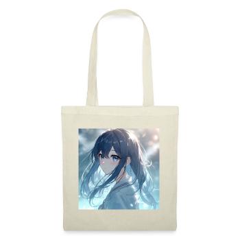 Portrait d’anime Blue Night Light - Sac en tissu - rouge - Devant