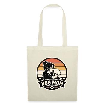 Maman chien - Sac en tissu - rouge - Devant