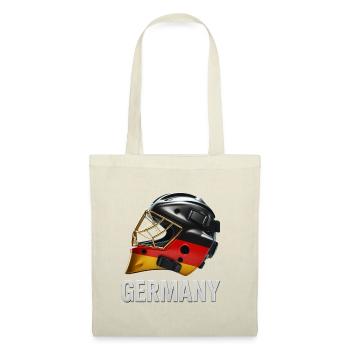 Germany Flag Helmet Graphic - Tote Bag - red - Front