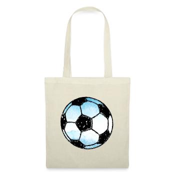 Football Argentina blue white - Design for fans - Tote Bag - red - Front