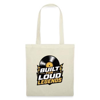 Built for Loud Legends - Vinyl, Lightning - Tote Bag - red - Front