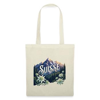 Suisse Suisse Suisse  Cadeau Nature - Sac en tissu - rouge - Devant