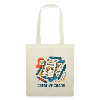 Creative Chaos Idea Book - Tote Bag - red - Front
