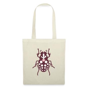 Polka Dot Insect l Entomology L Wine Red - Tote Bag - red - Front