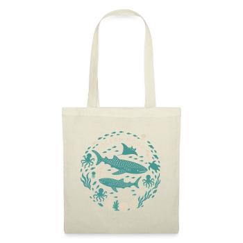 Ocean Mood - Tote Bag - red - Front