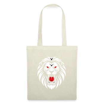 Roaring Lion Maskottchen Sportgeschenk - Stoffbeutel - Rot - Vorne